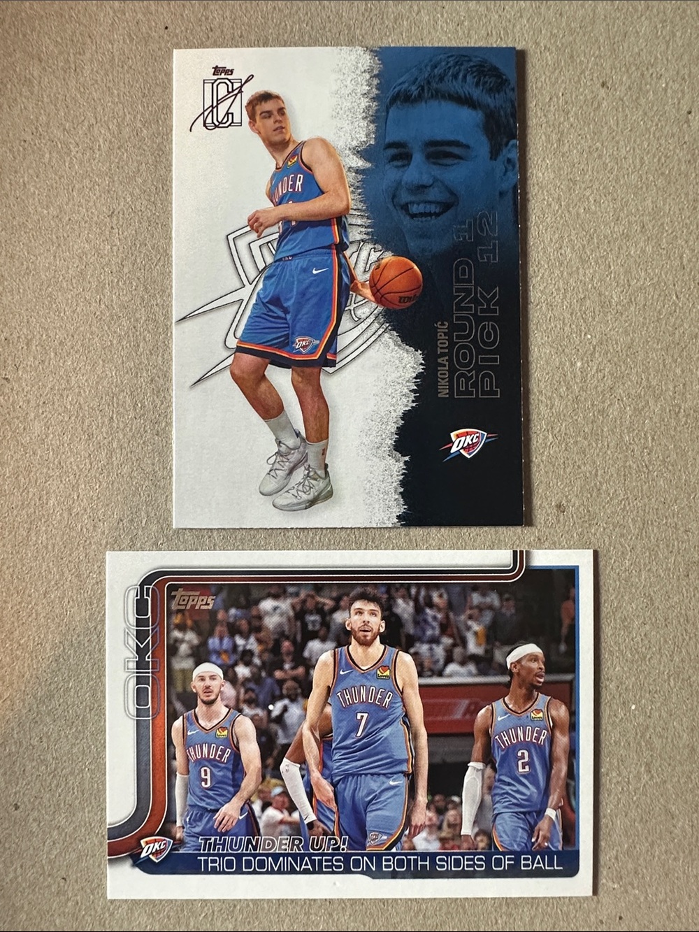 Shai Gilgeous-Alexander Thunder lot of 19 w/ Caruso/Holmgren/Jalen Williams - Picture 15 of 16